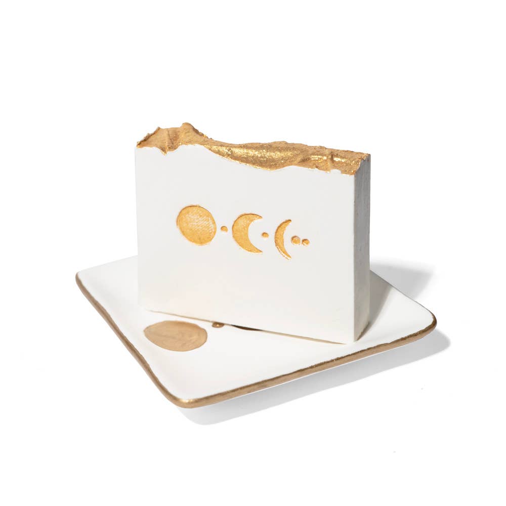 Lunar Ceramic Soap Dish