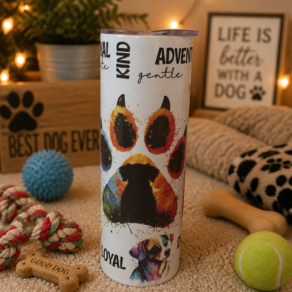 Dog Themed 20 Oz tumblers