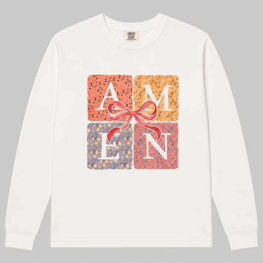 Amen L/S Tee Comfort Colors